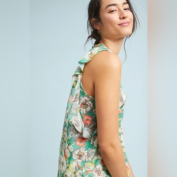 Anthropologie Maeve  Floral Print Top - Picture 3 of 6